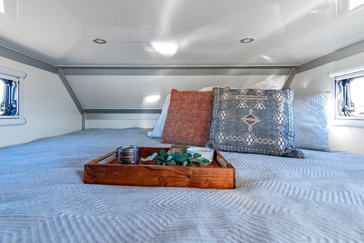 Off Grid Overland Camper - Cabover King Size Bed