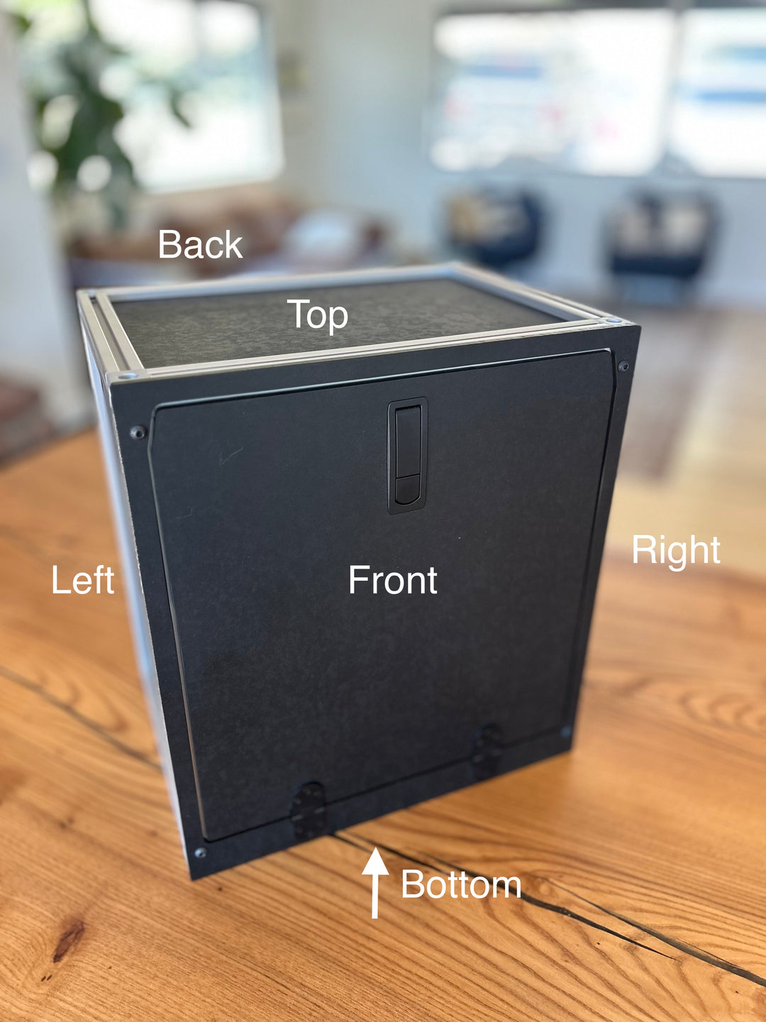 Boxy Modular Camper Storage Cabinet - Front Loading